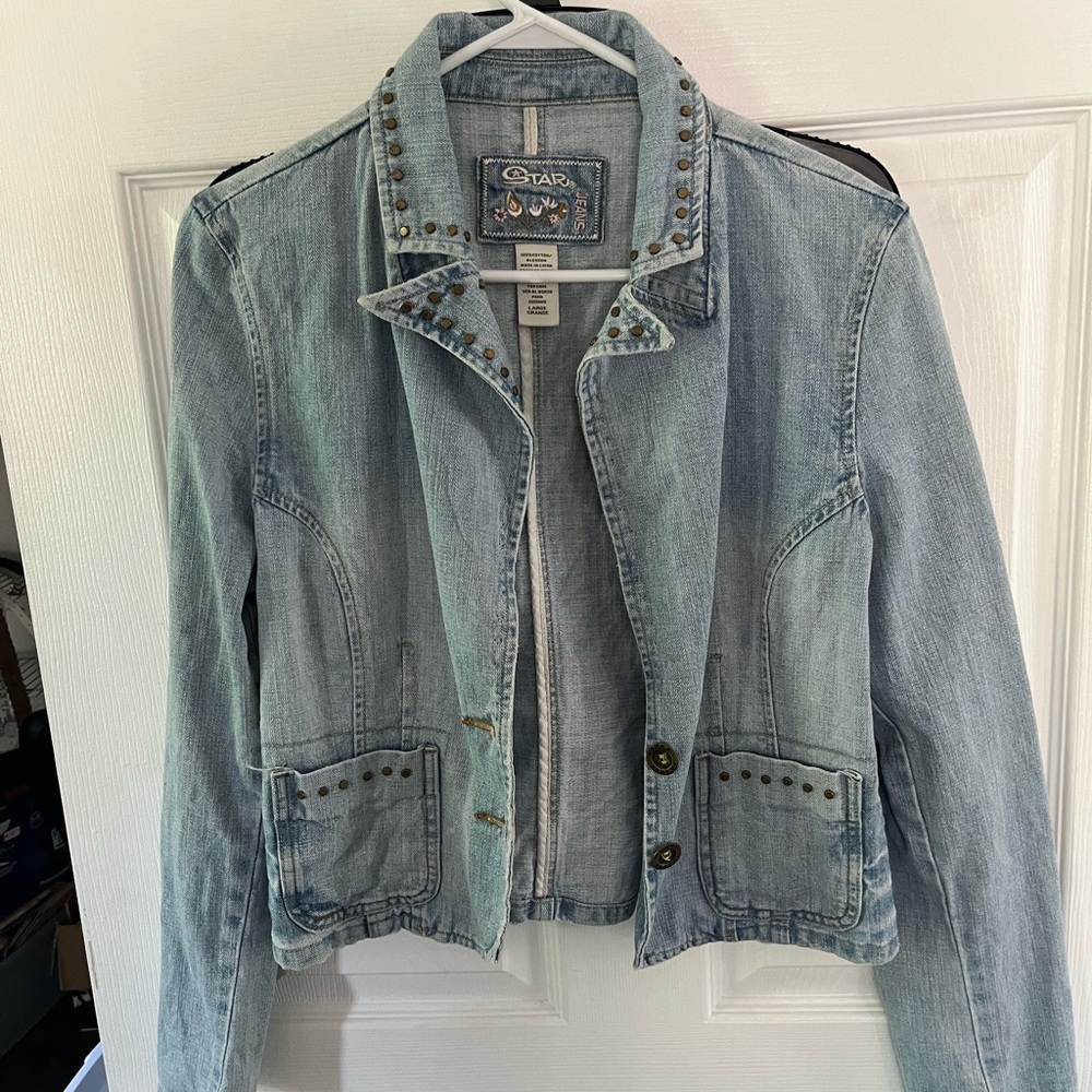 Star Jeans Denim Jacket (Kids Large)